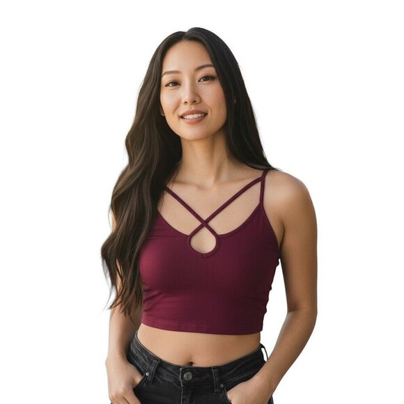 Streetwear Society Tops - Streetwear Society Tank Top Maroon Size M